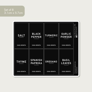 Modern Minimalist: 140 Free Printable Spice Jar Labels – Cooking Gift Set  Co.