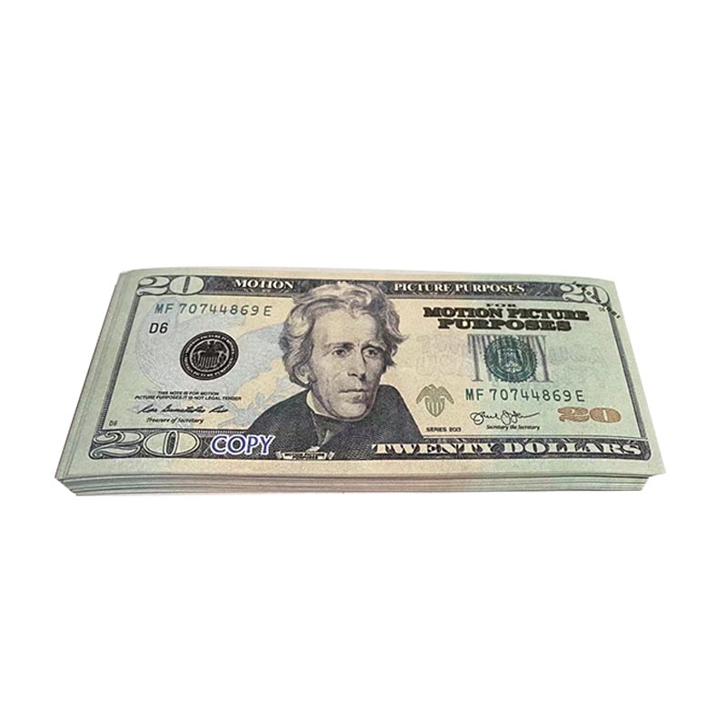 Dollar $20 No Watermark Paper Heaven Hell Bank Notes Currency Prop ...