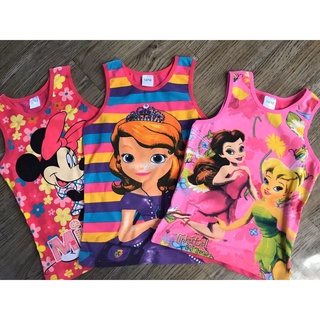 Girls Colorful Printed Sando/Shirts (Everyday Wear) for 1-9 yrs old