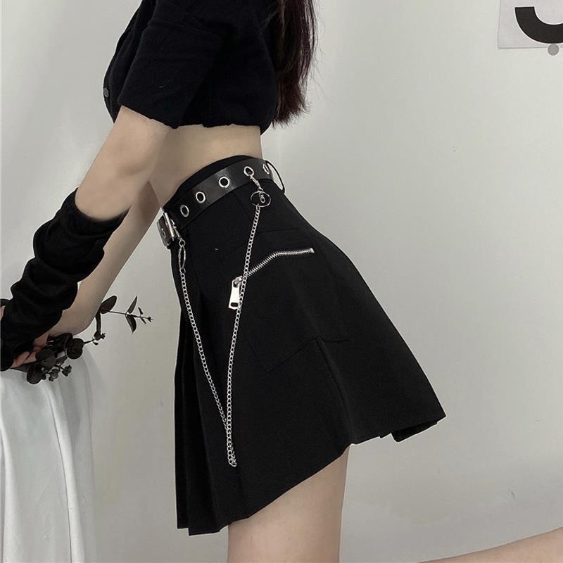 Mini Skirt With Shorts Underneath – Aesthetic Clothing