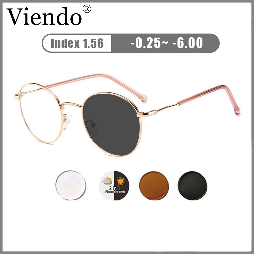 Viendo Graded Glasses Anti Radiation Photochromic Index 1.56
