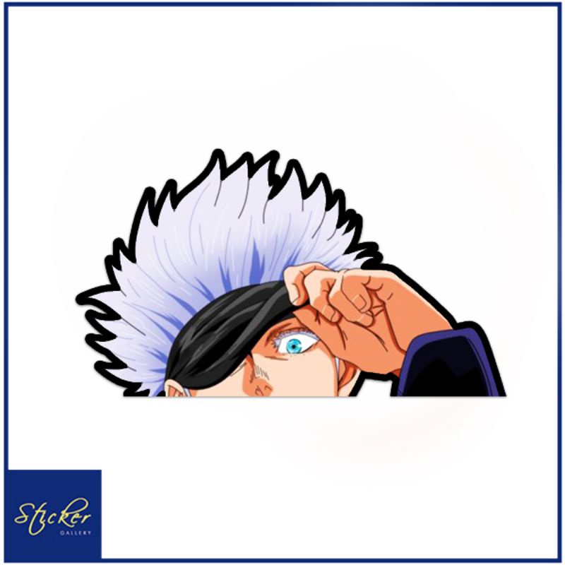 Gojo Satoru Jujutsu Kaisen Peeker Waterproof Vinyl Sticker Shopee Philippines 2811