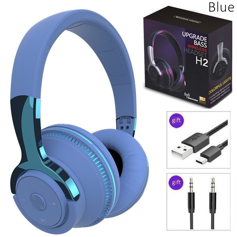 Bluetooth Wireless Headphones With Mic Noise Cancelling Headset