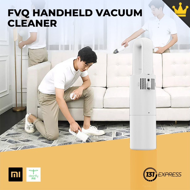 Cleanfly FVQ Handheld Car Vacuum Cleaner [5800PA, 100ml, 2000Mah