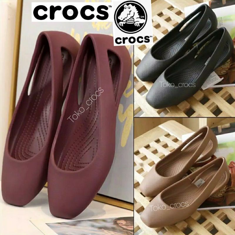 Crocs sloane shop flat