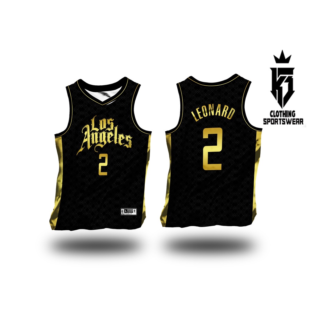 Nba jersey black and hot sale gold