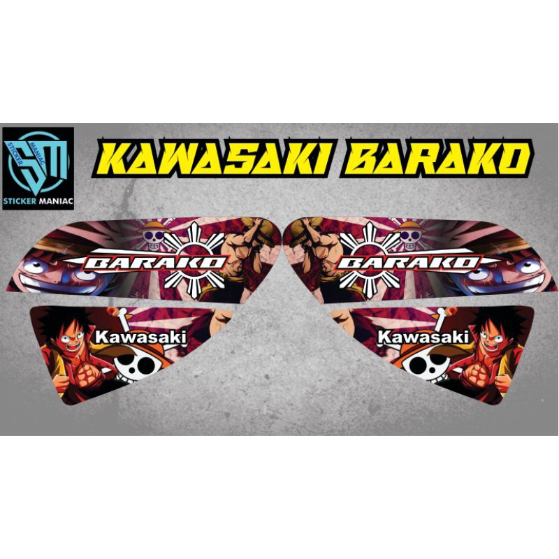 Kawasaki barako decal sticker | Shopee Philippines