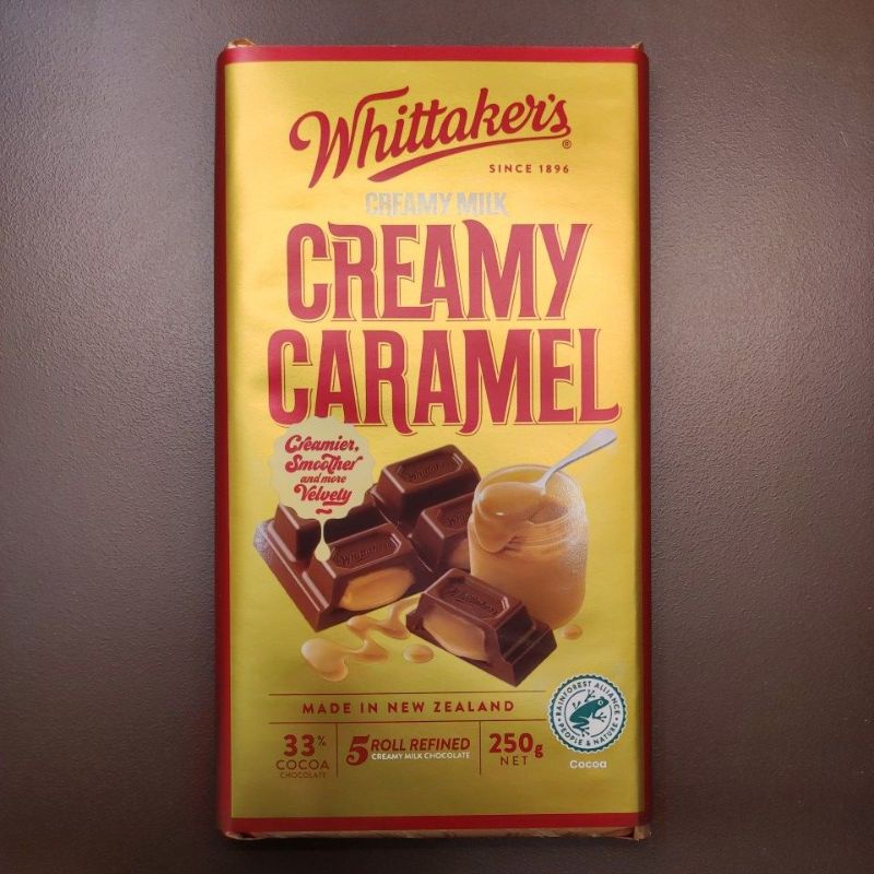 Whittaker's 250g Creamy Caramel(expired21/10/2023) Shopee Philippines