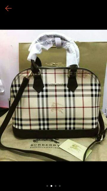 JUMA BURBERRY ALMA HANDBAG w/ SLING