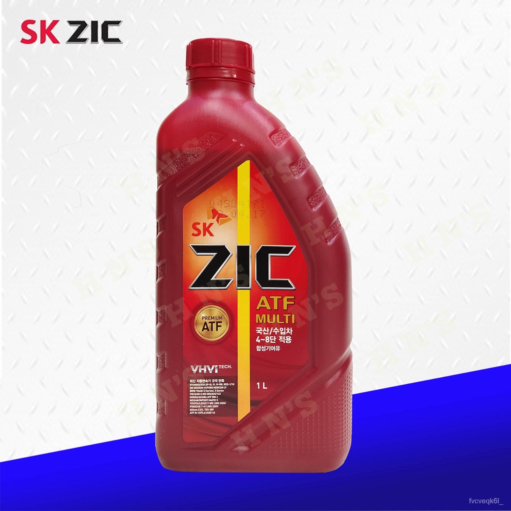 SK ZIC ATF Multi ( Automatic Transmission Fluid ) Fully Synthetic 1L ...