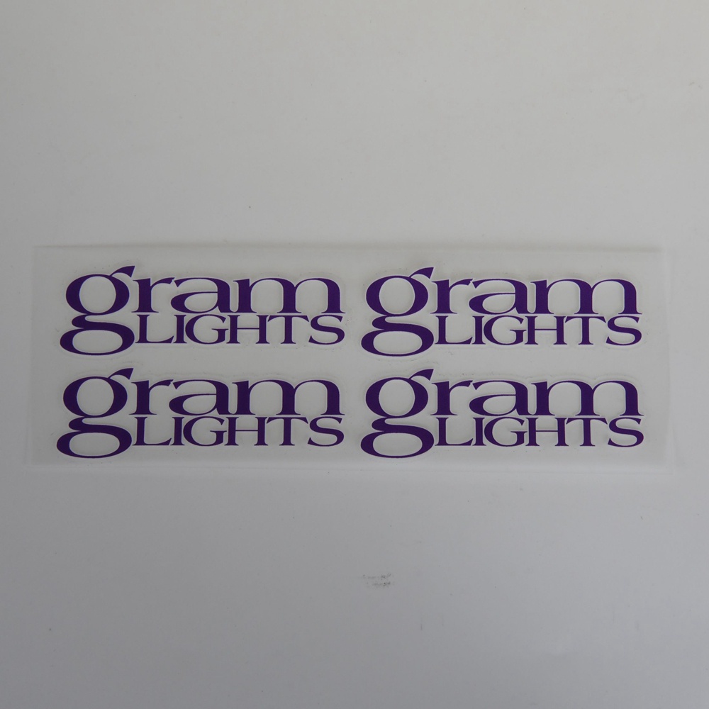 Car Racing Rim Stickers RAYS GRAM LIGHTS PVC Decals Sticker Tire Wheel ...