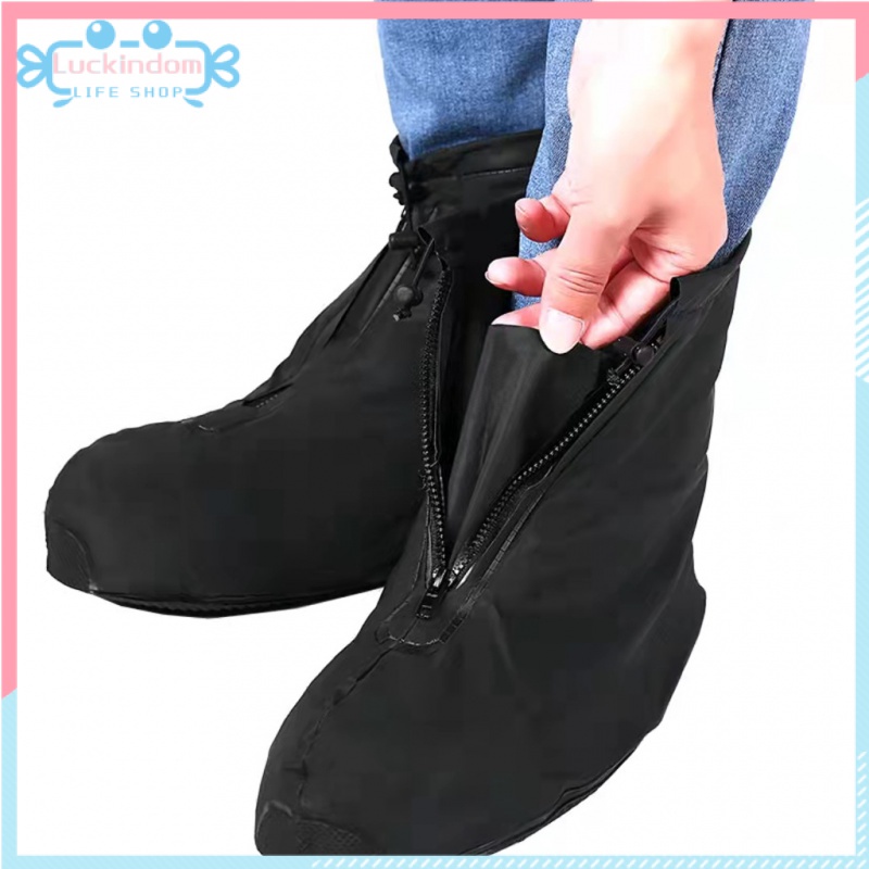 Reusable Waterproof Rain Shoe Cover Slipresistant Rain Boot Overshoes