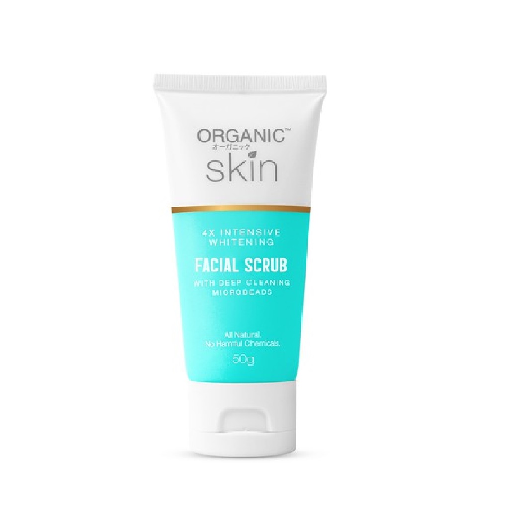 Organic Skin Japan 4x Intensive Whitening Facial Scrub with