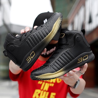 Black and gold 2024 'youth basketball shoes