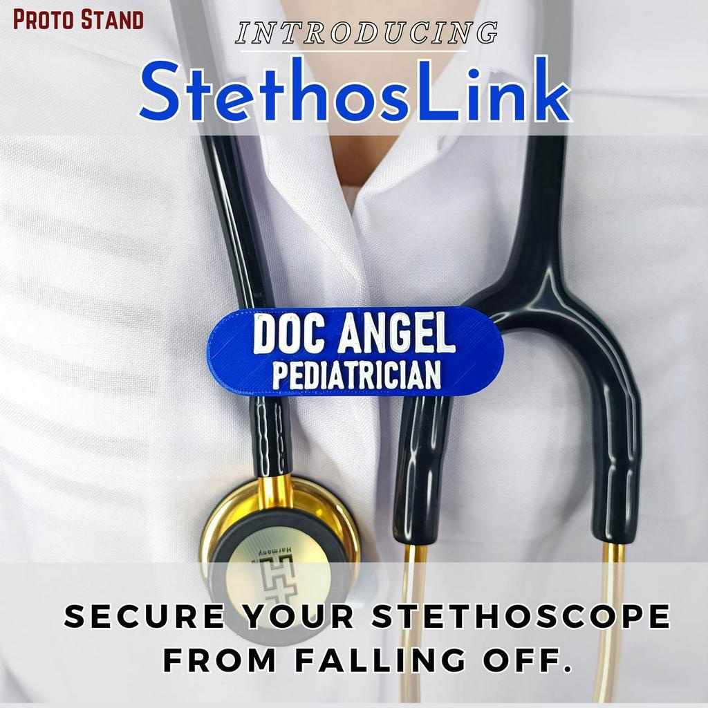 StethosLink (Personalized) Secure your stethoscope from falling off By