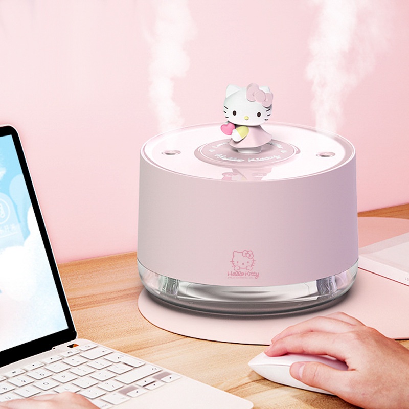 Hello Kitty Lovely Rotating Desktop Replenishment Spray USB Charging ...