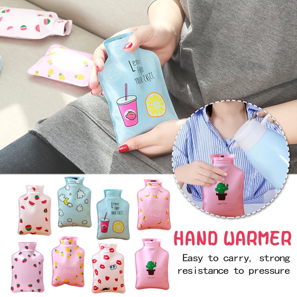  Goeielewe 3Pcs Mini Hot Water Bottle Bag/Hand Warmer