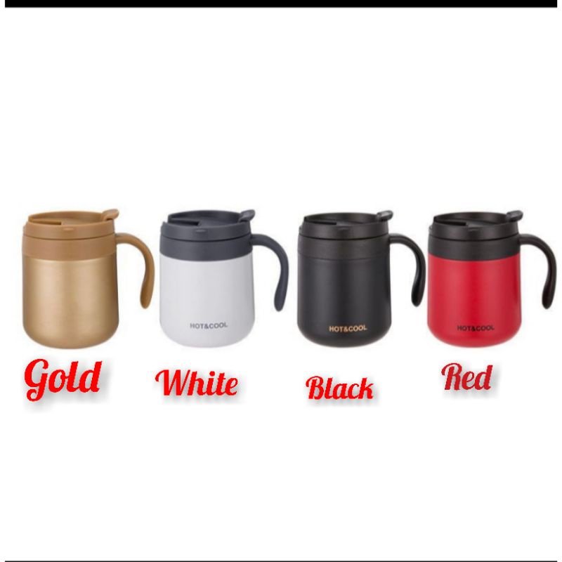 TERMOS Muk sealer coffee cup double wall stainless steel / hot water ...