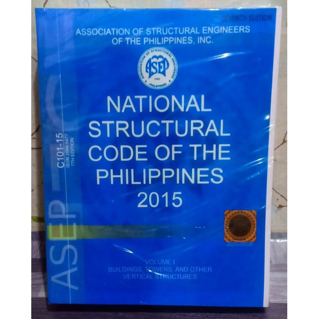 National structural code of the Philippines 2015 2nd printing | Shopee ...
