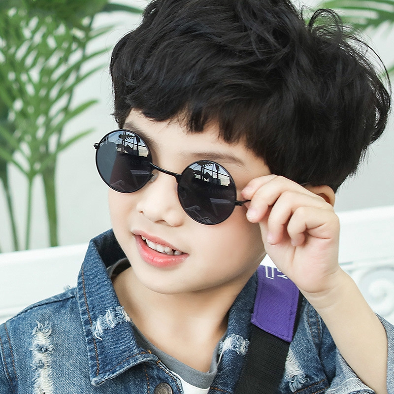 Kids Round Sunglasses Children Luxury Brand Sunglasses Children Cute Sun Glasses for Boy Girl Eyewear Metal Frame Shades Shopee Philippines