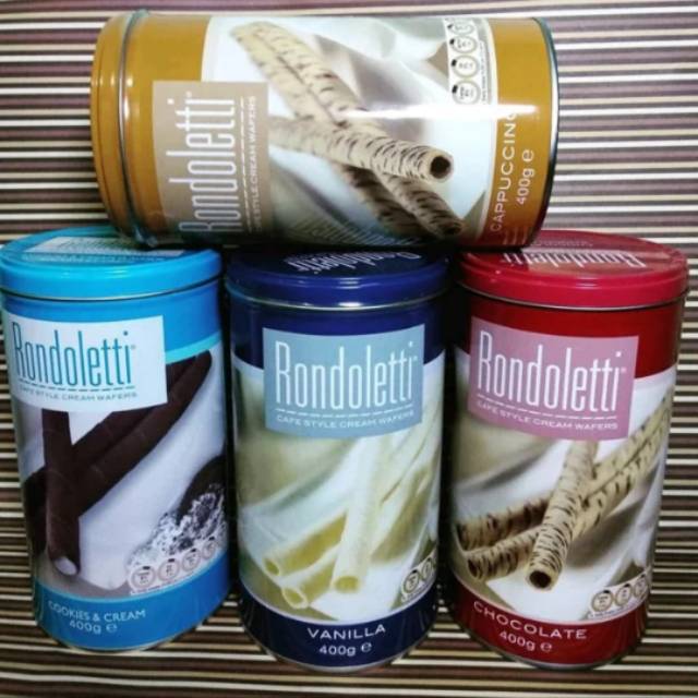 Rondoletti Stick Wafer Roll Premium 400gr | Shopee Philippines