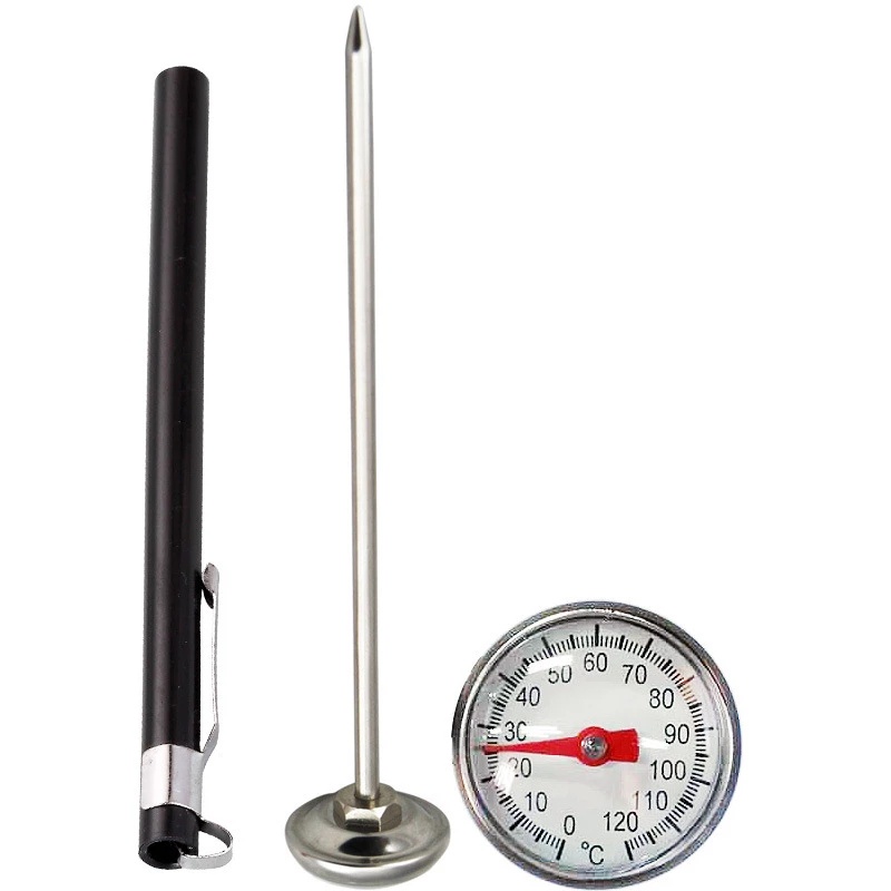 1Pcs Kitchen Thermometer Stainless Steel Probe Food Tea Water Meat Milk ...