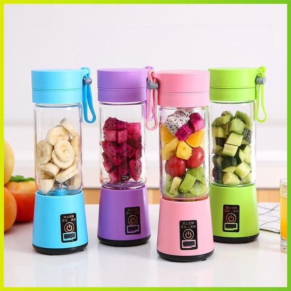 HOT ↂHEKKAW Juicer Blender USB Charging Portable Mini Mixer Juicer