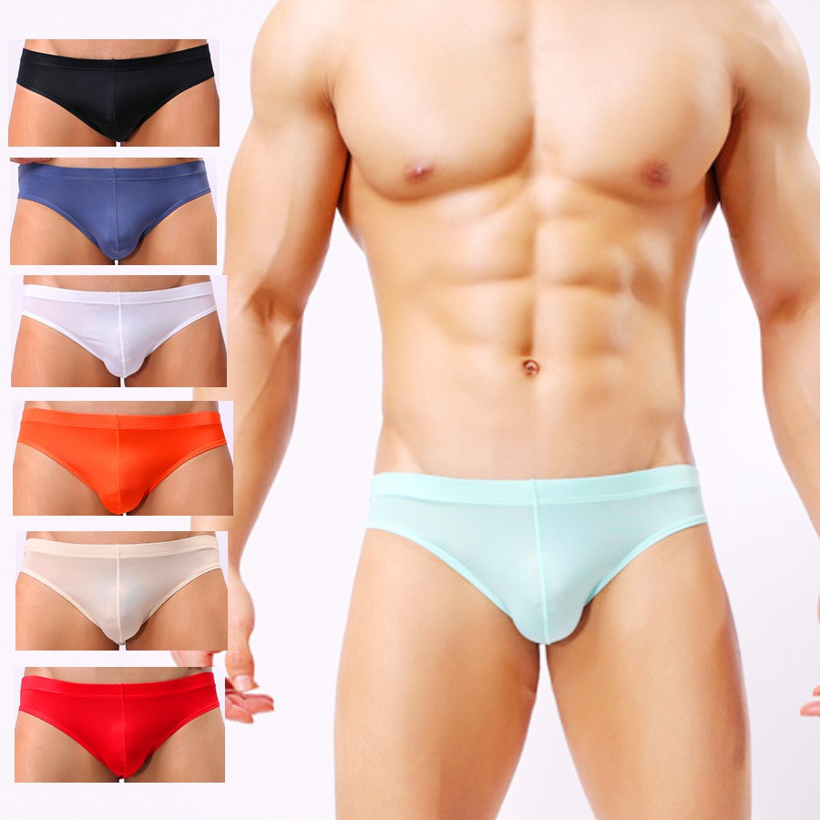 Sexy Underwear for Men Lingerie Mens Nylon Briefs Underwear Boxer Briefs |  Shopee Philippines