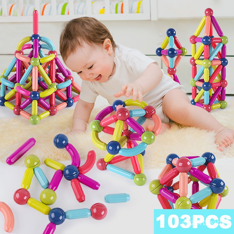 DIY Building Blocks Set Kids Early Learning Construction Toy