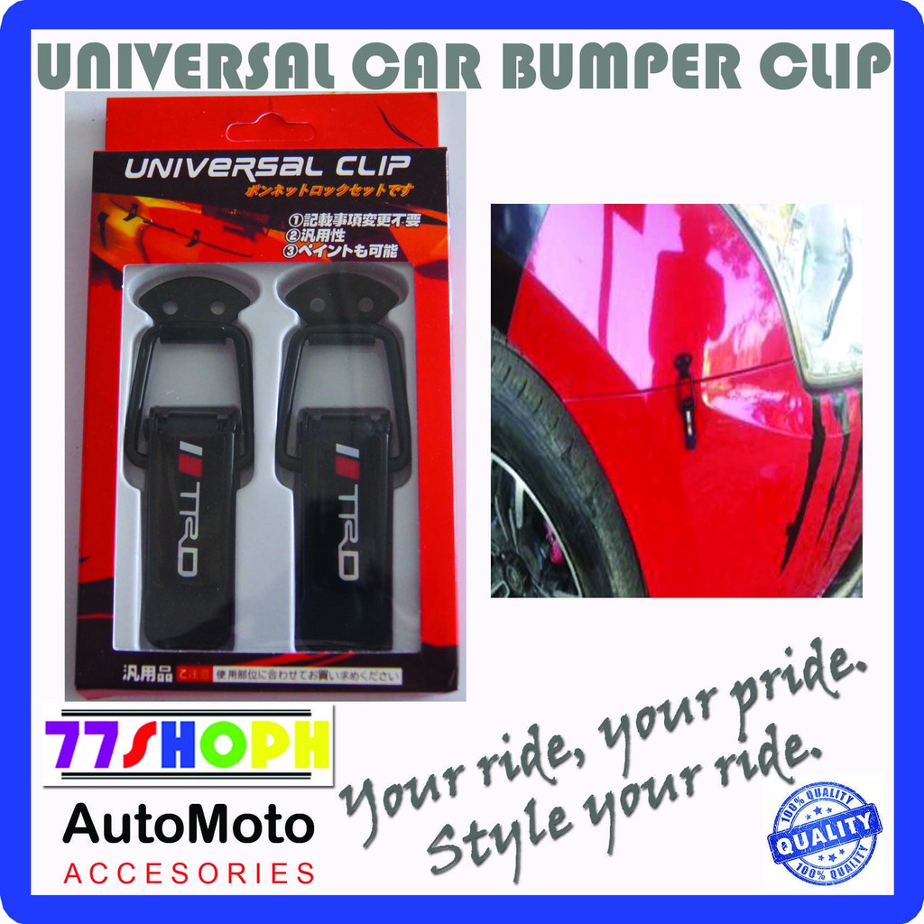 Bumper Retainer Clips Universal 2 pcs | Shopee Philippines
