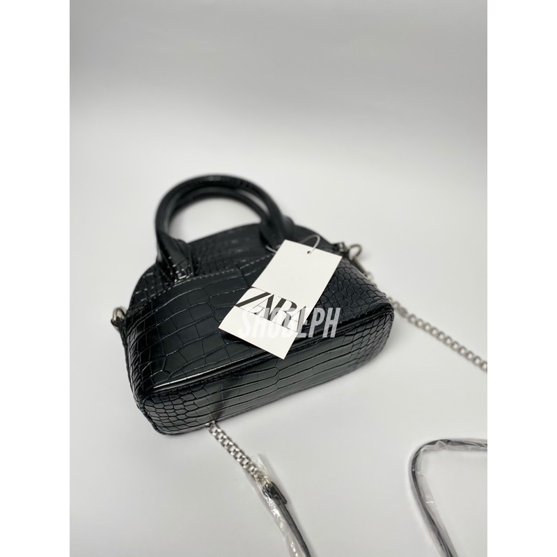 LAST CHANCE TO BUY Zara Mini Bowling Bag Shopee Philippines