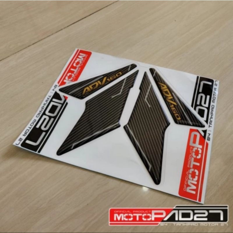 Motopad Sticker Footstep Footrest Adv160 Premium Resin | Shopee Philippines