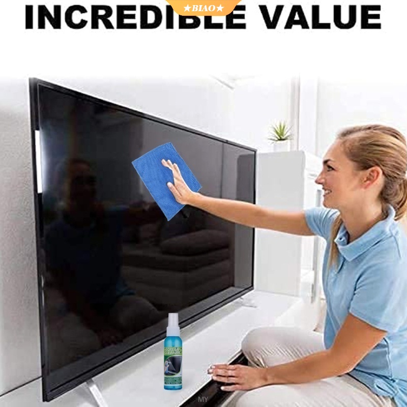 Laptop Monitor Cleaning Kit Lcd Mobile Phone Screen Cloth Cleaning