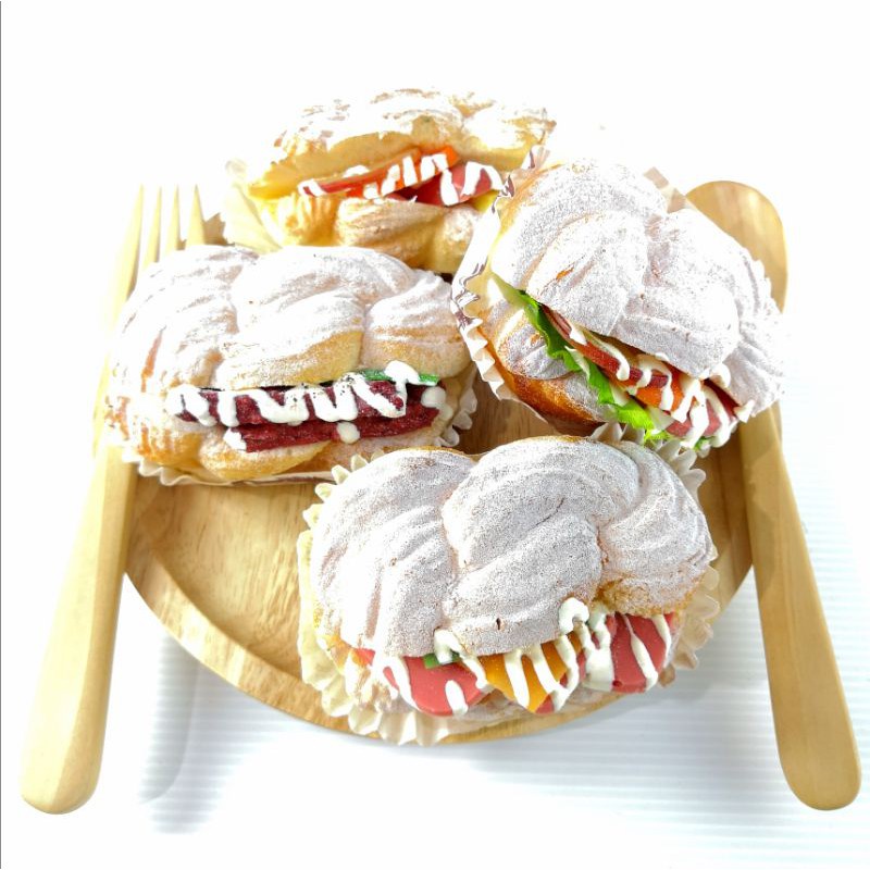 Model Fake Burgers Sprinkle Icing Soft Like The Real Thing Squishy Can ...