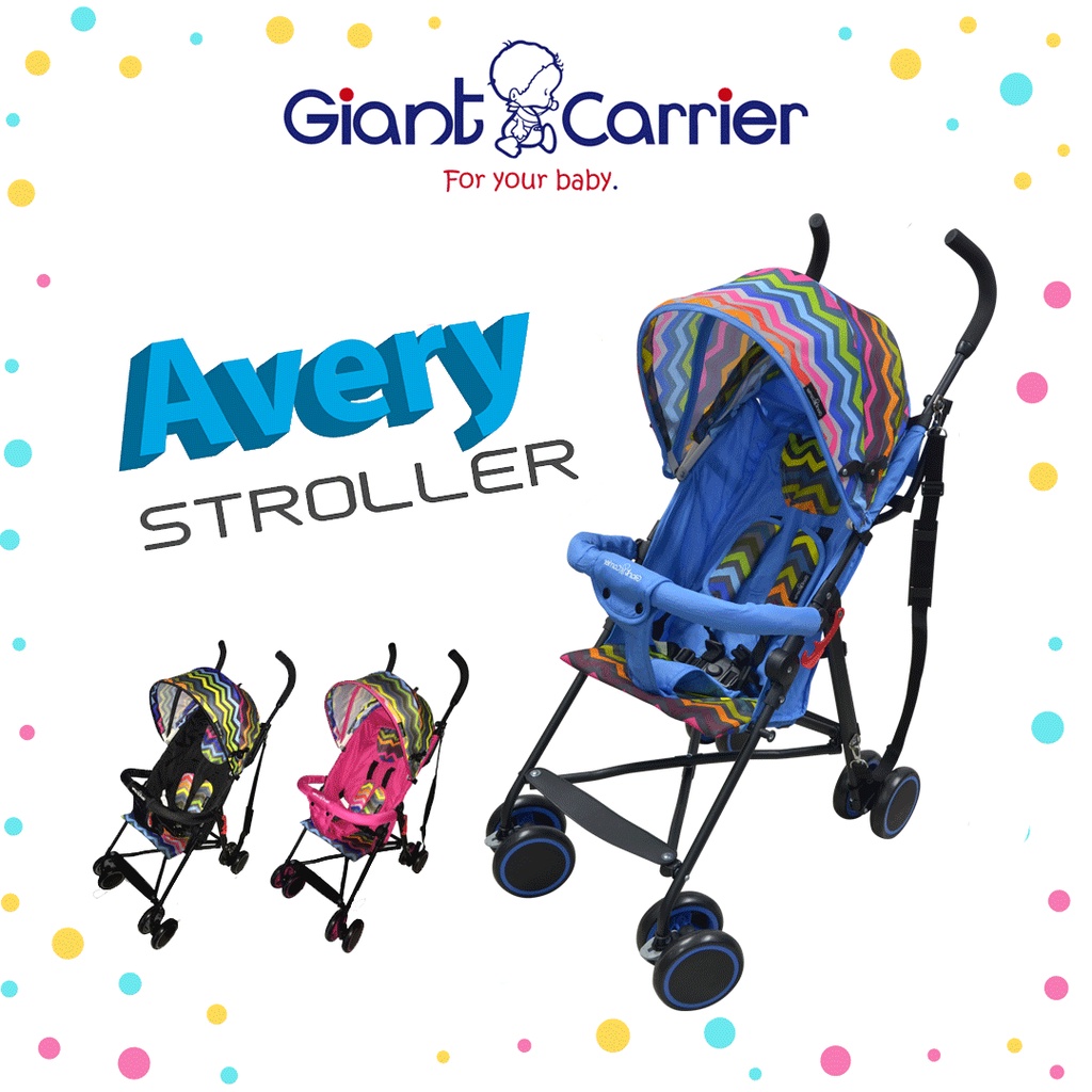 Giant carrier outlet stroller pink