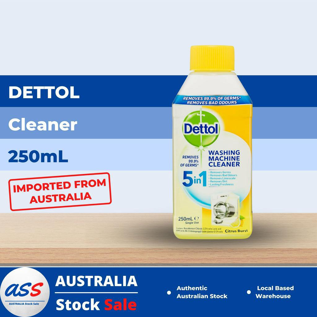 Dettol Washing Machine Cleaner, Citrus Burst, 250mL Shopee Philippines