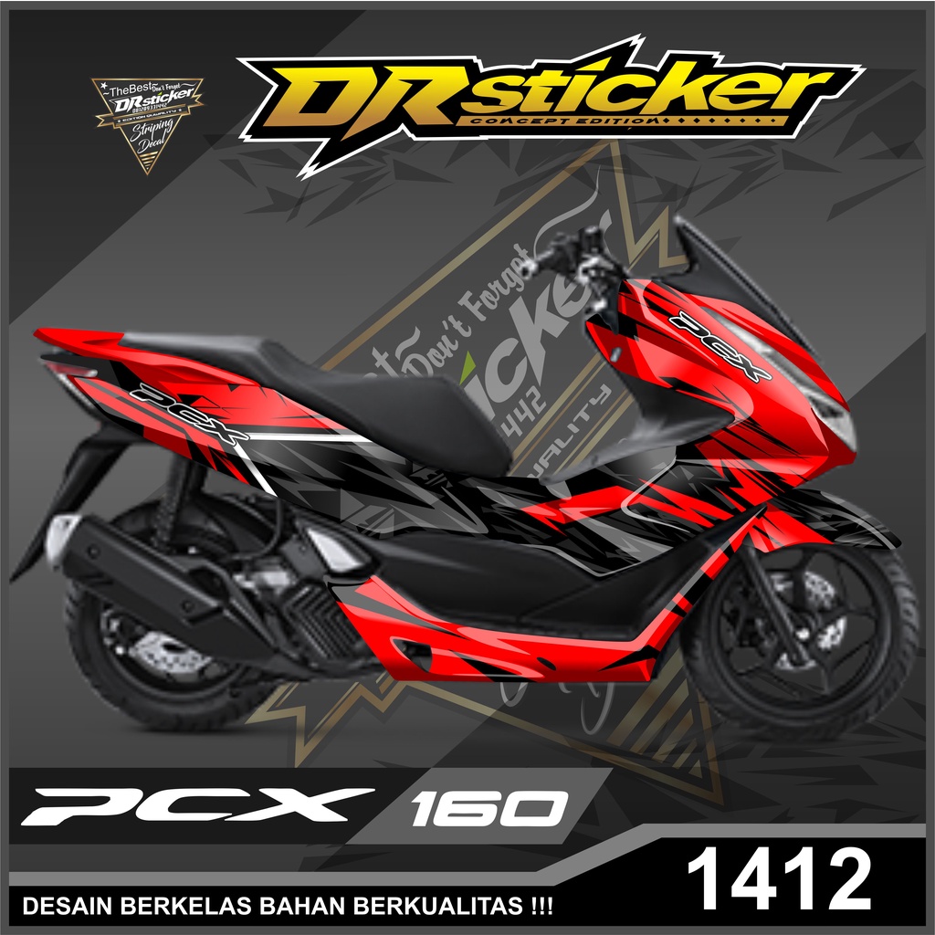 Decal Sticker PCX 160 Full Body sticker Custom Decal As You Like PCX ...