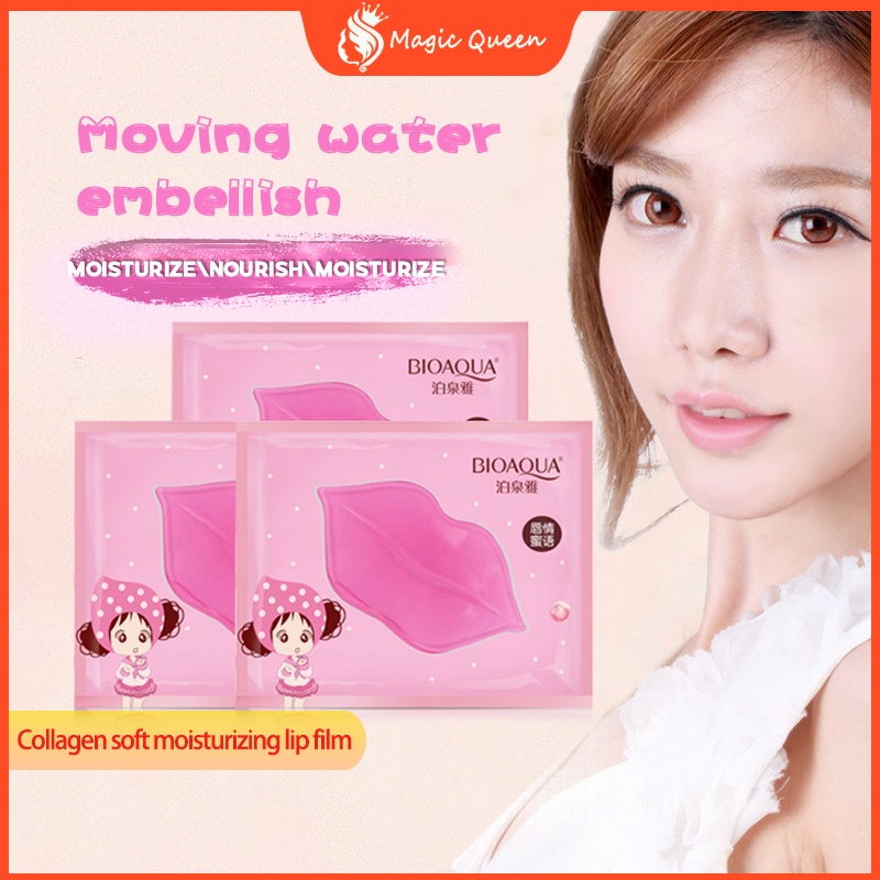Authentic Bioaqua Collagen Lips Membrane Moisturizing ang Lightening