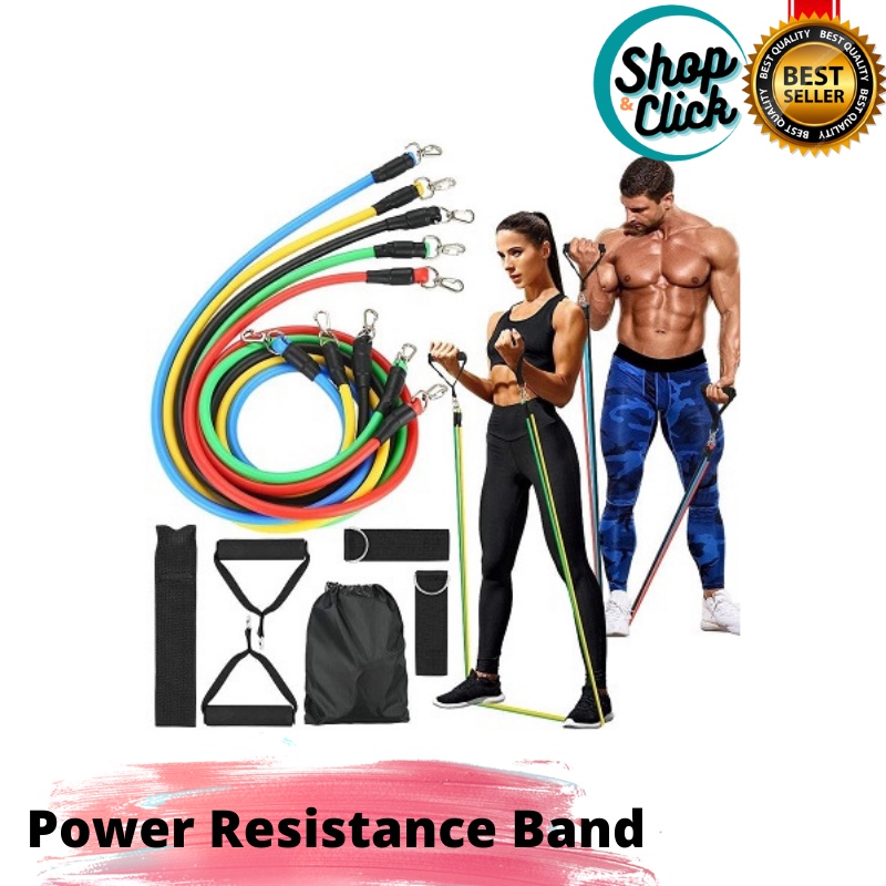 Power Resistance Bond Body Fitness Pull Rope Exercise Equipment ...