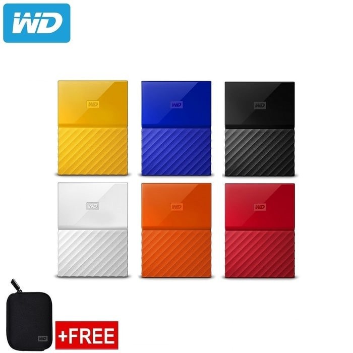 WESTERN DIGITAL External Hard Disk Wd My Passport 1TB 2TB 500GB Digital ...