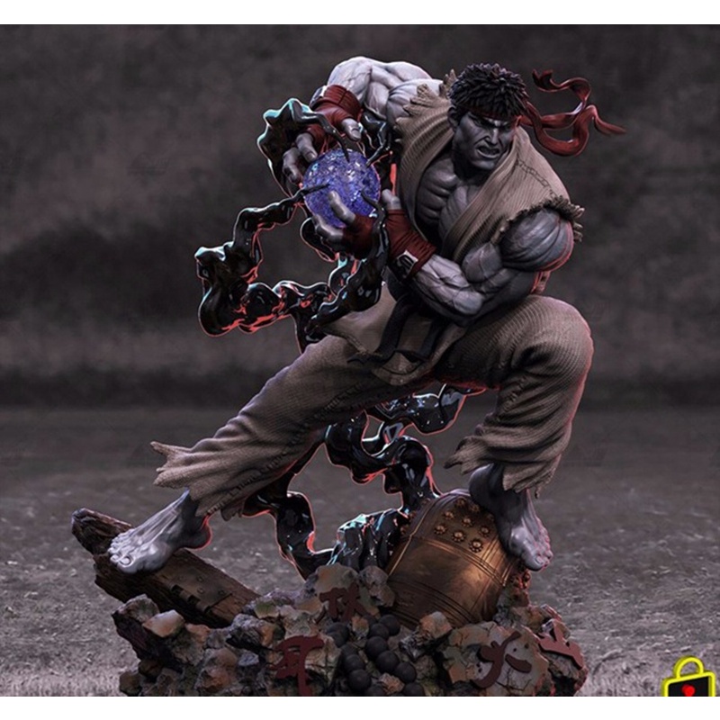Statuette Pcs Collectibles - Street Fighter V - 1/6 Ryu V-trigger Satsui No Hado - GAMING