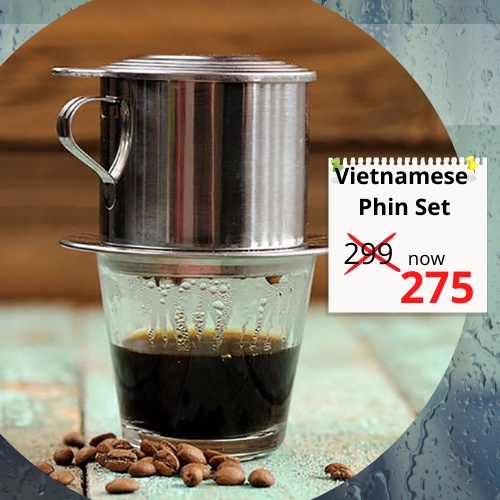 Vietnamese Coffee Phin Set Phin+Coffee Glass | Shopee Philippines