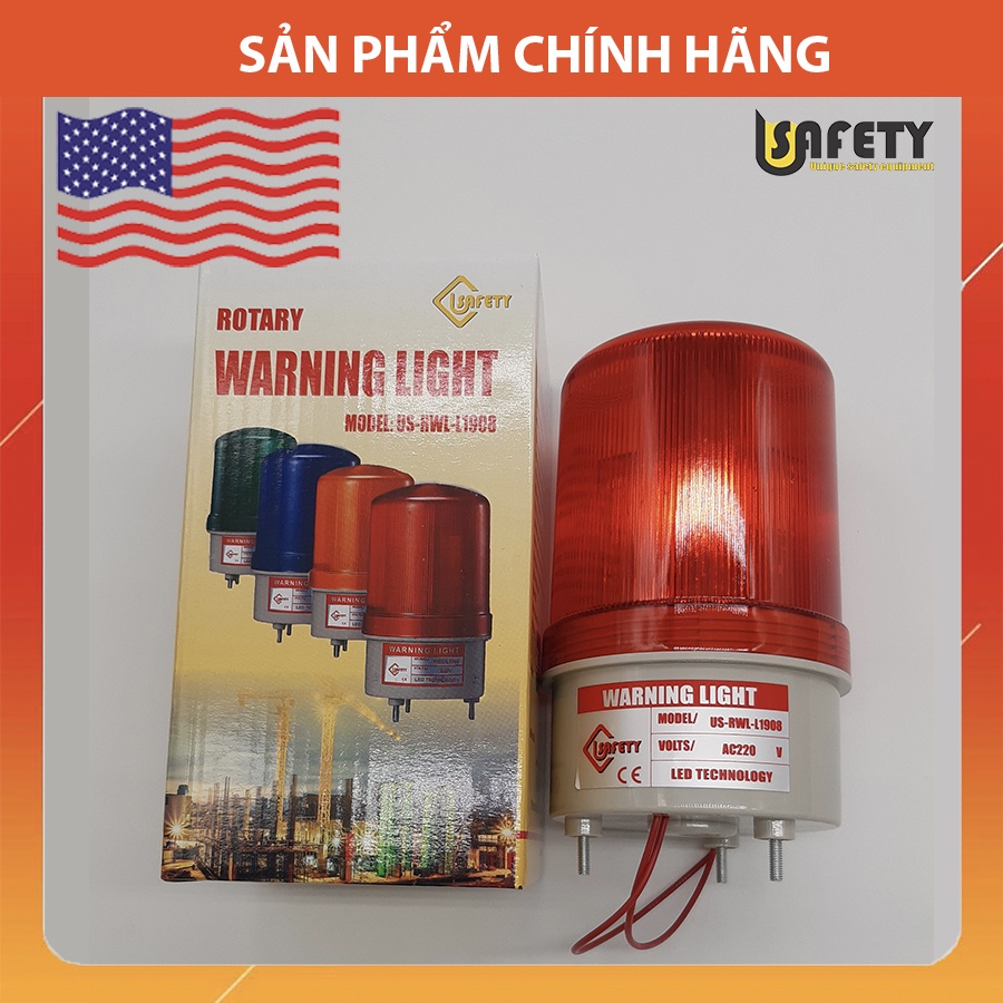 Electric Warning Light With Horn And Horn 220v Usafety Shopee Philippines