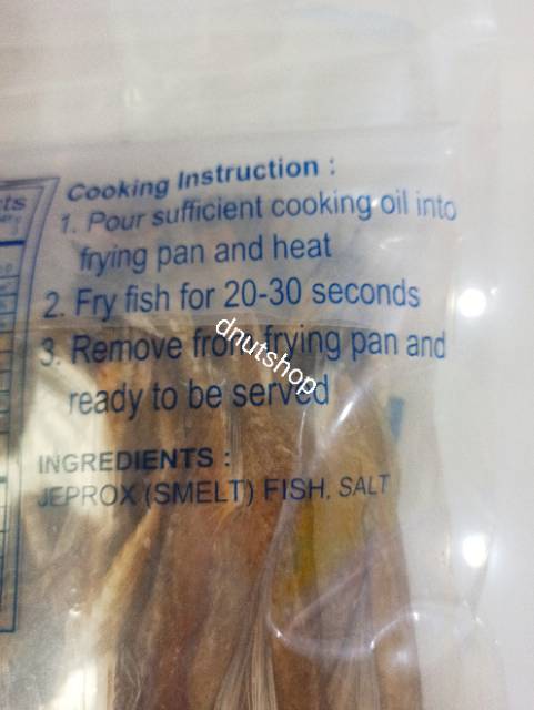 Salted Jambrong Fish Gereh Jeprox Fish/, Takari Takarai Masrap, Export ...