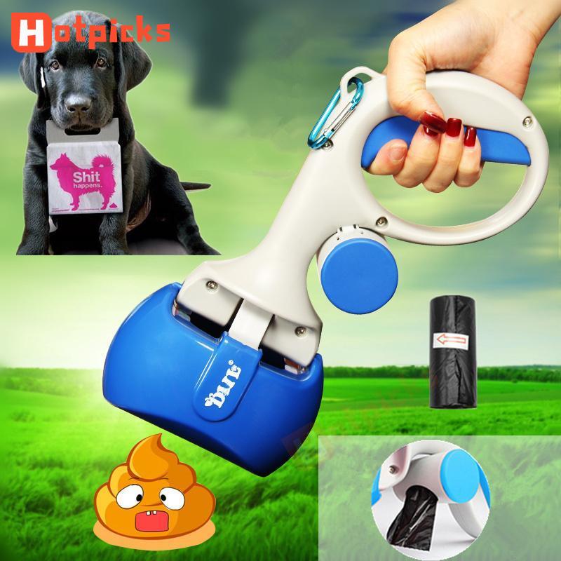 Raccogli Sterco Per Cani Nasjac 32" Pieghevole - Scooper Con Manico Lungo E Secchio - Foto 12