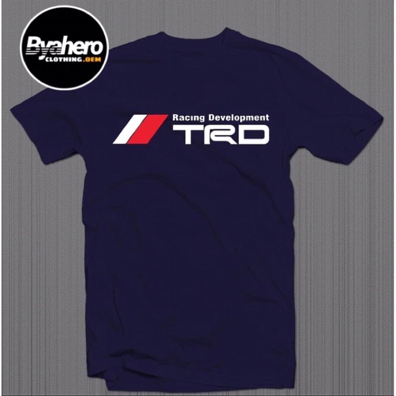 TRD RACING DEVELOPMENT Quality Cotton Shirt T-shirts Cod. | Shopee ...