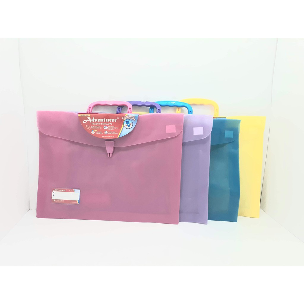 ADVENTURER LONG EXPANDING PLASTIC ENVELOPE W/HANDLE Shopee Philippines