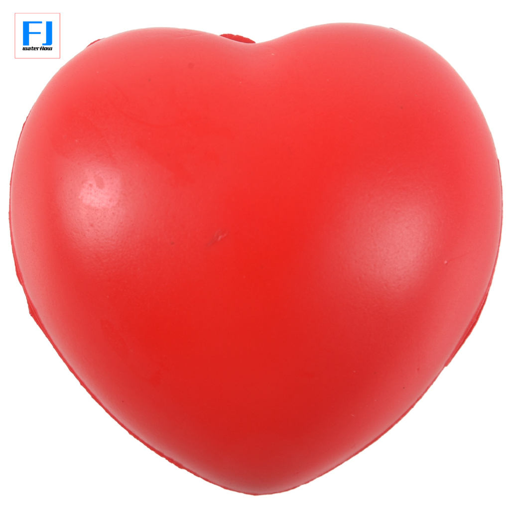 Heart Stress Reliever Ball Red