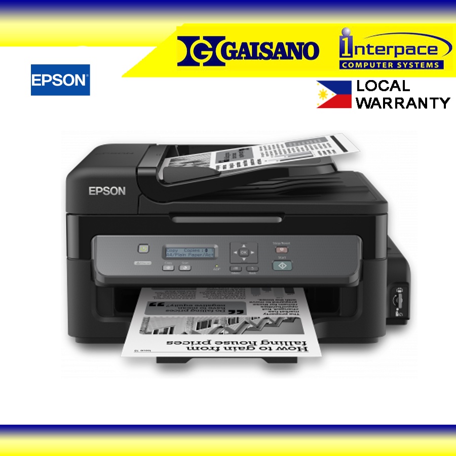 Epson M200 All In One Monochrome Inkjet Printer With Ink Tank System Shopee Philippines 6459