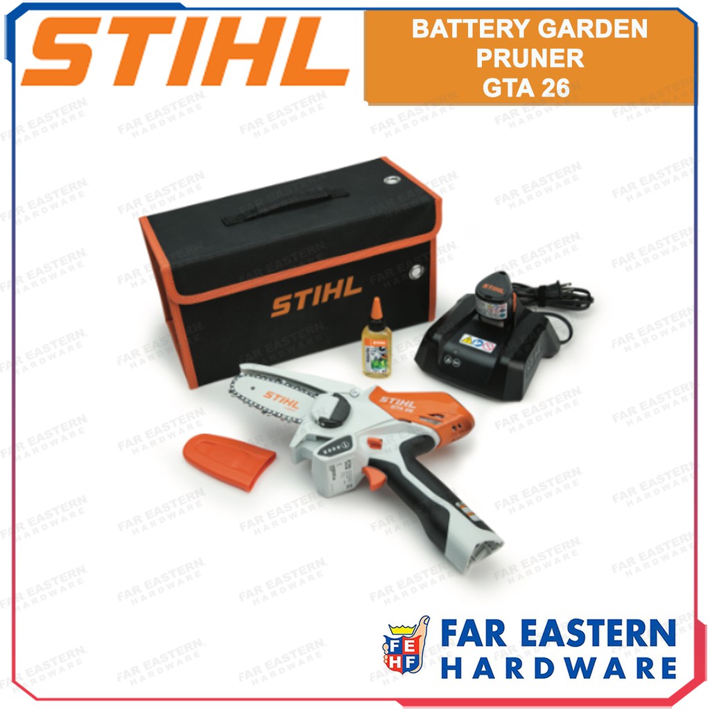 STIHL Cordless Garden Pruning Shear Pruner w/ Battery & Charger GTA 26 Shopee Philippines